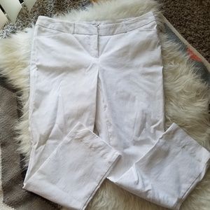 Worthington white slacks petites 8P